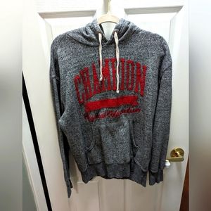 Champion Vintage Style Embroidered Hoodie